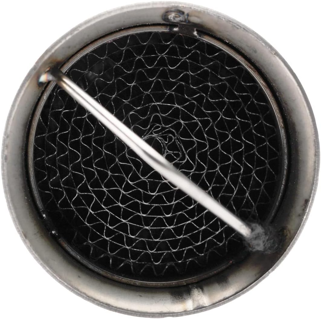 Primer pla view of the LKV DB Killer's internal mesh