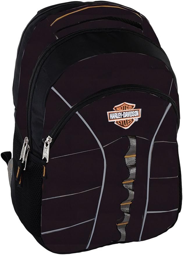 Harley Davidson Laptop Backpack Black, One Size Electronics
