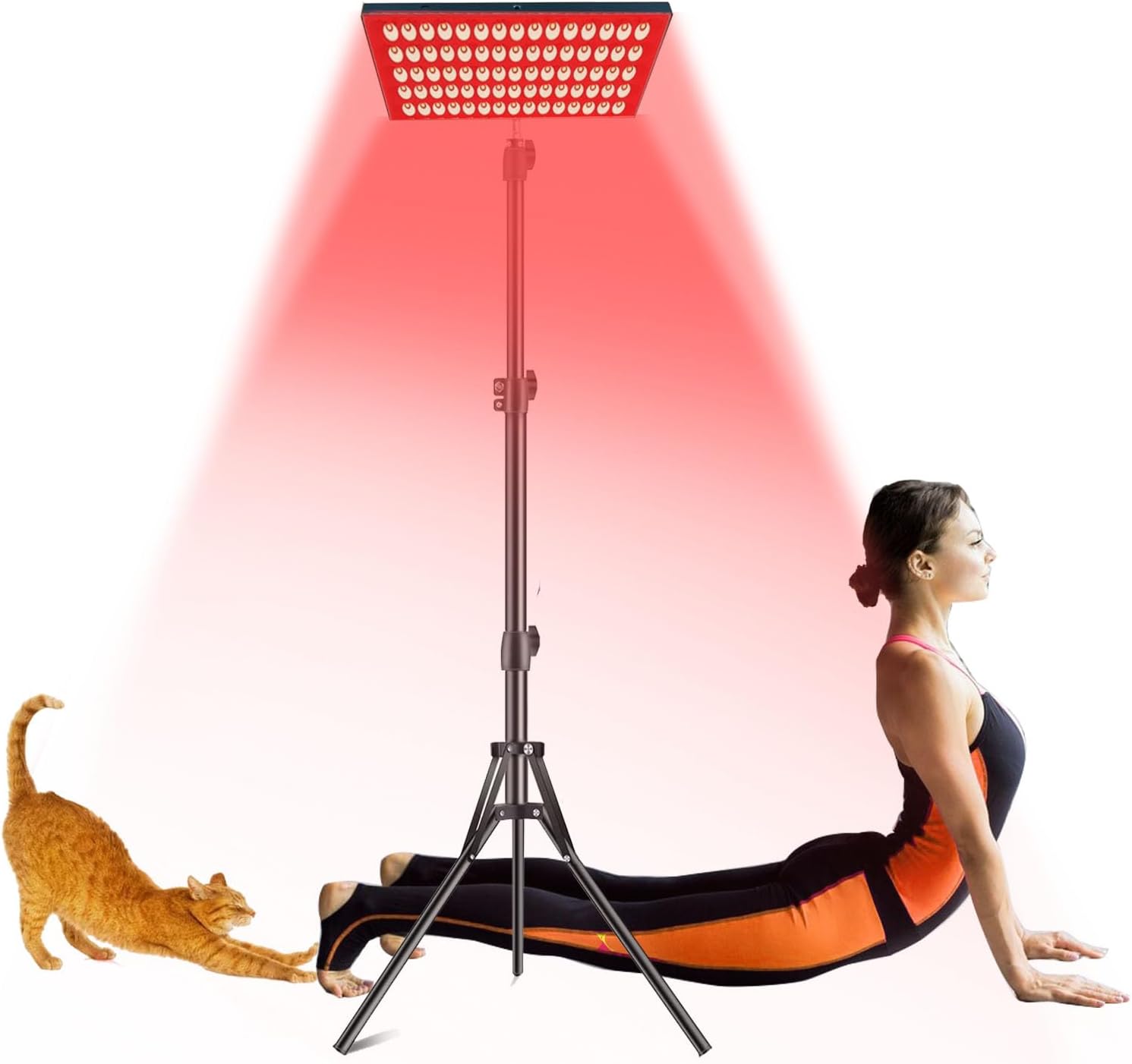 Red Light Therapy,Red Light Therapy for Face and Body,Infrared Light Therapy with Stand,Deep 660nm and Near Infrared 850nm Light Device for Body Pain Relief Skin Care