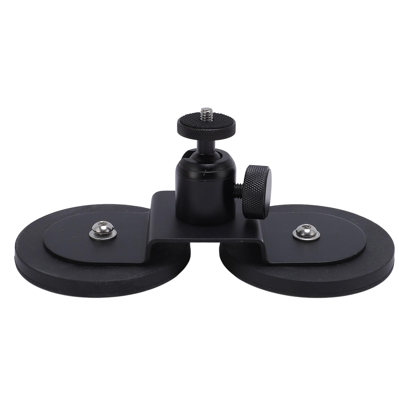 Supporto Magnetico per Action Camera, Staffa Regolabile a 360 | Supporto da auto a forte aspirazione per Action 5 Pro, Go 3S, 13 Black, 3, Telefono