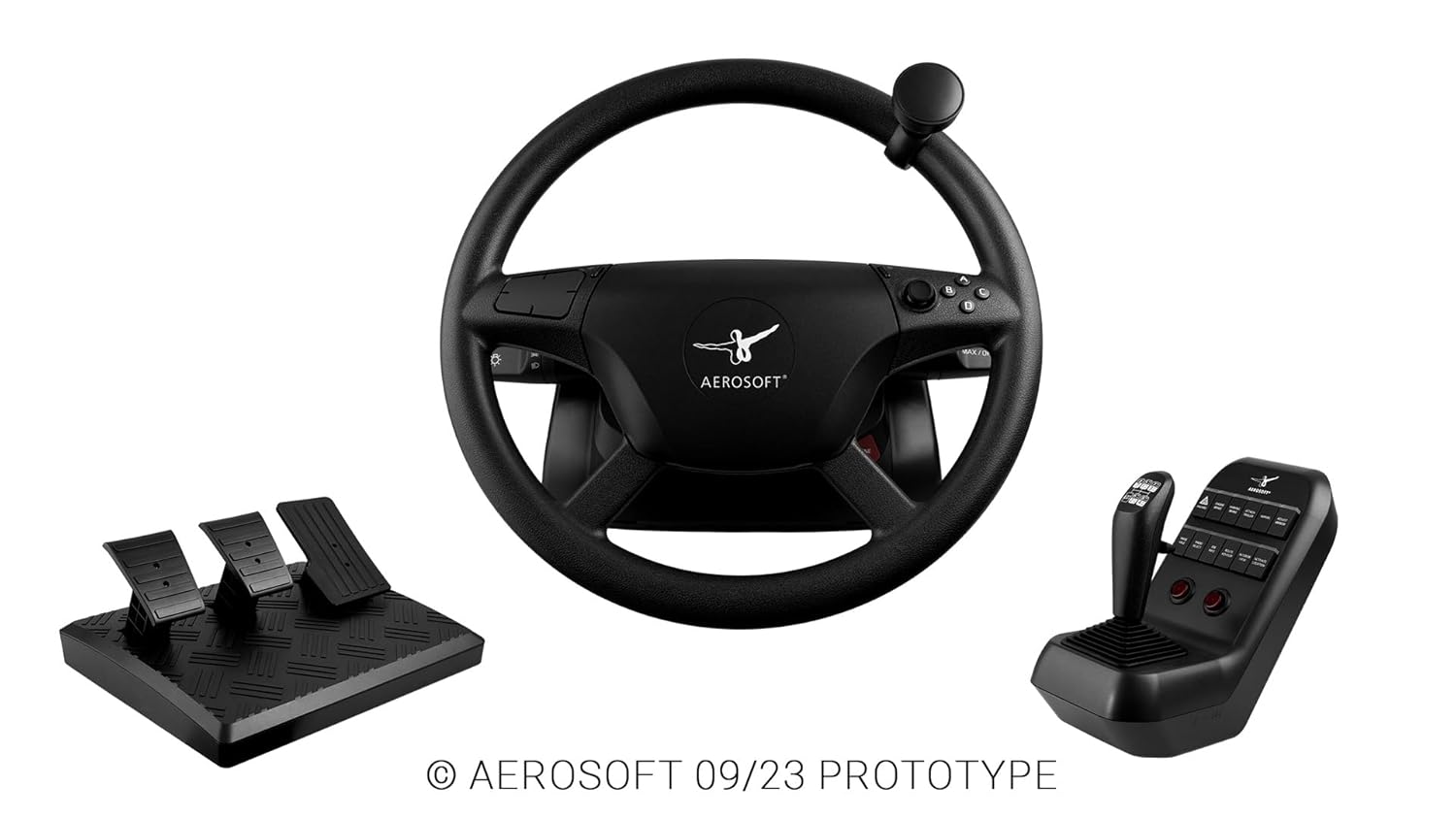 Aerosoft Truck & Bus Steering Wheel System Amazon.de Games
