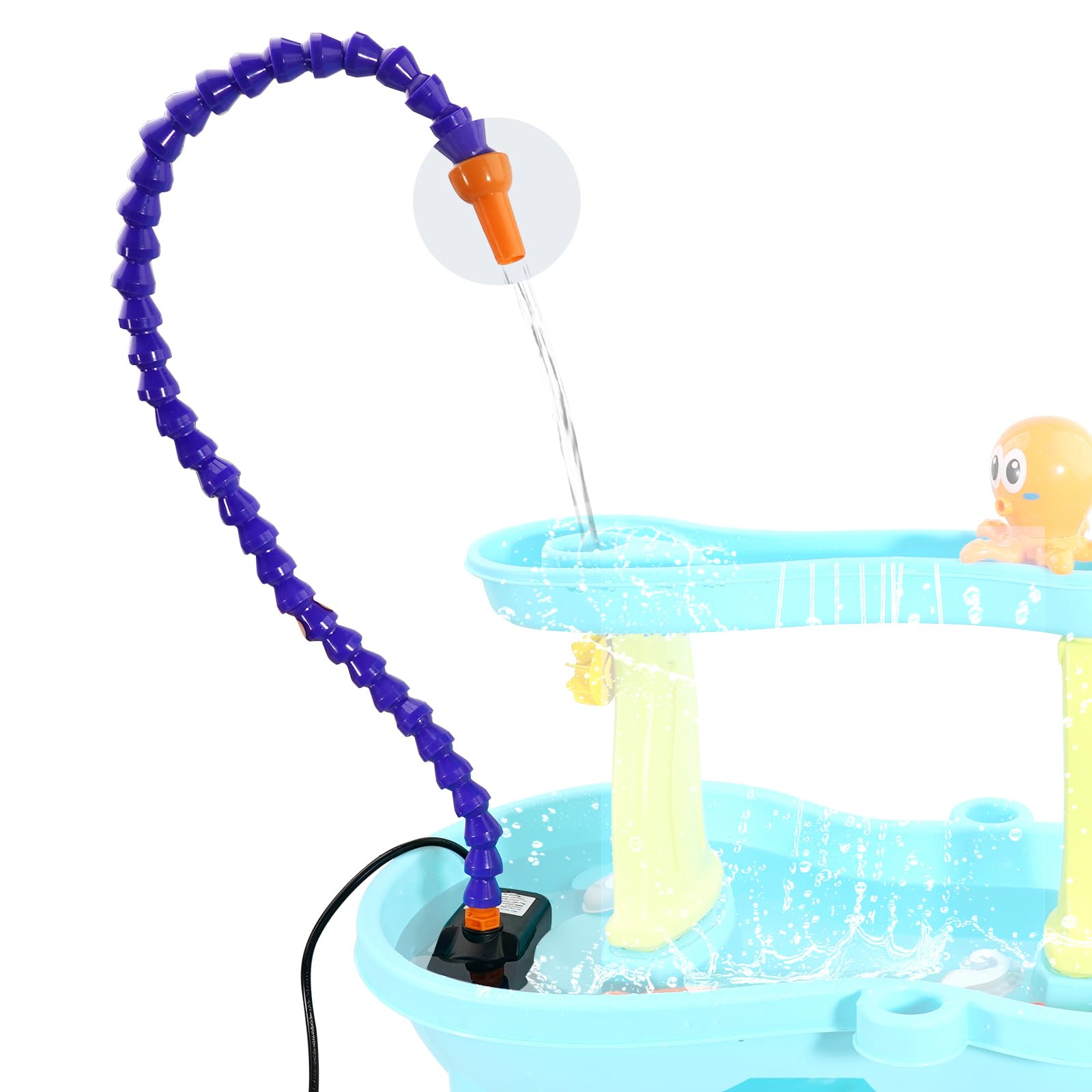 Ann BullyAnn Bully Water Table Pump - Step 2 Water Table Pump,Summer Toys for Yard Outdoor Pool DIY-single