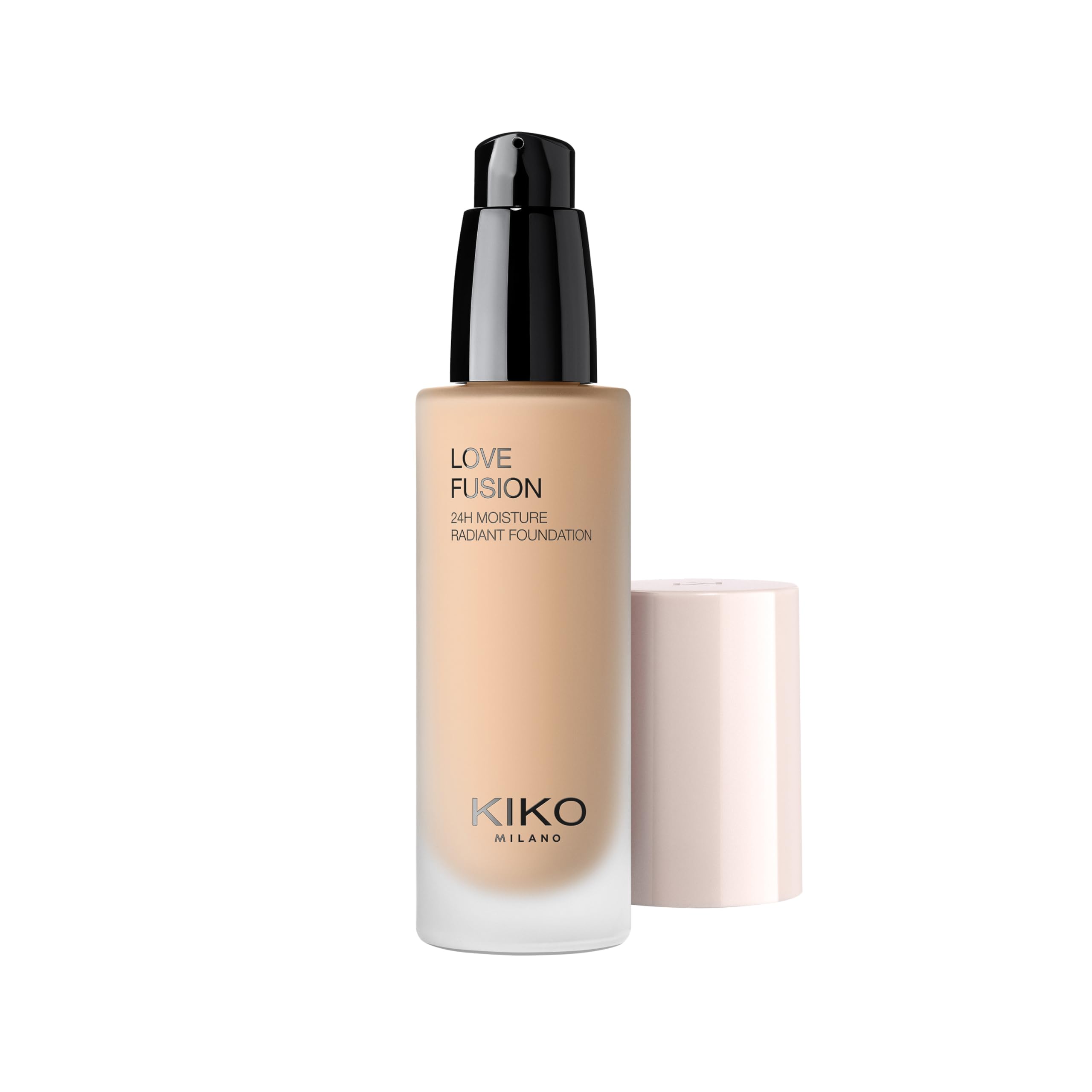 KIKO Milano Love Fusion 24H Moisture Radiant Foundation 4WO, Hydrating 16H Long-Lasting Foundation With Luminous Finish