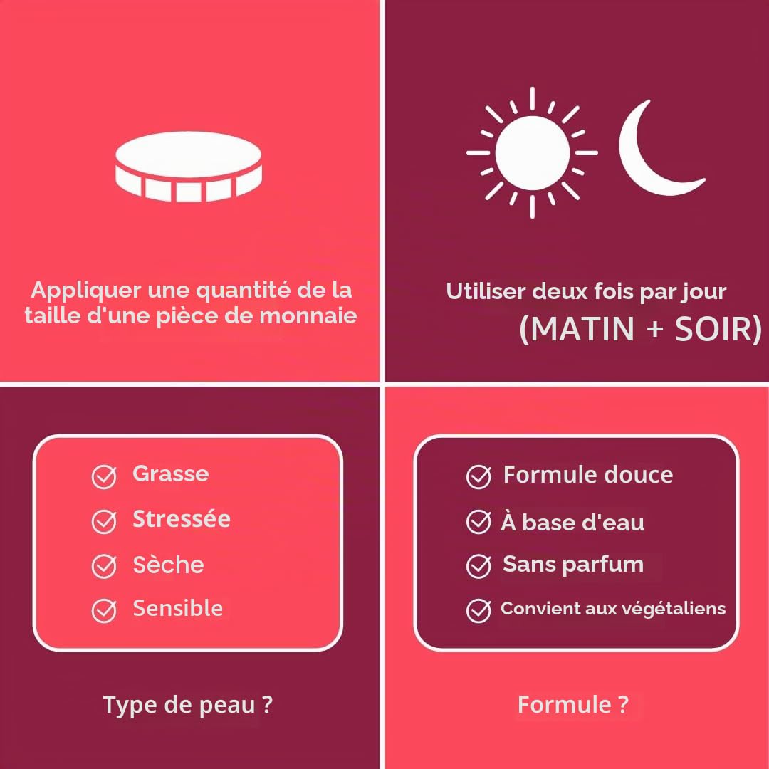 Q+A Gel nettoyant à l'acide hyaluronique pour visage, 125ml