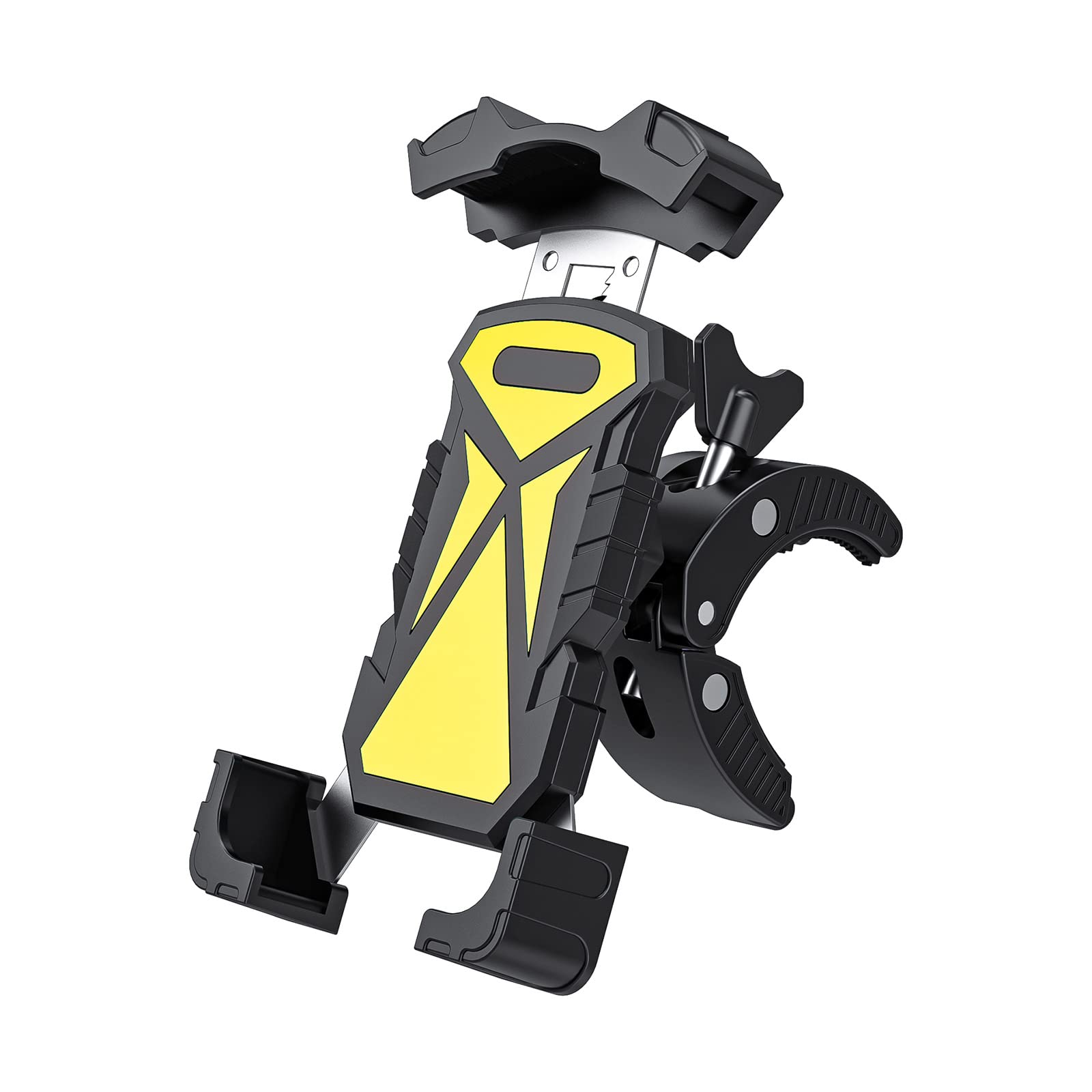 Support de téléphone pour guidon de moto - Pour la plupart des téléphones portables et GPS - Support pour smartphone