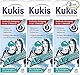 Kukident Kukis Zahnspangen-Reiniger - Tabs zur Reinigung von losen Zahnspangen - 3 x 60 Tabletten