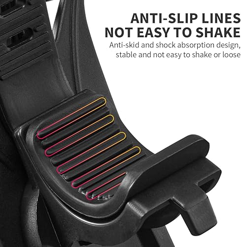 Miniatura 4 de Soporte de teléfono para bicicleta, soporte para manillar de motocicleta, rotación de 360, soporte de teléfono de bicicleta de silicona, compatible