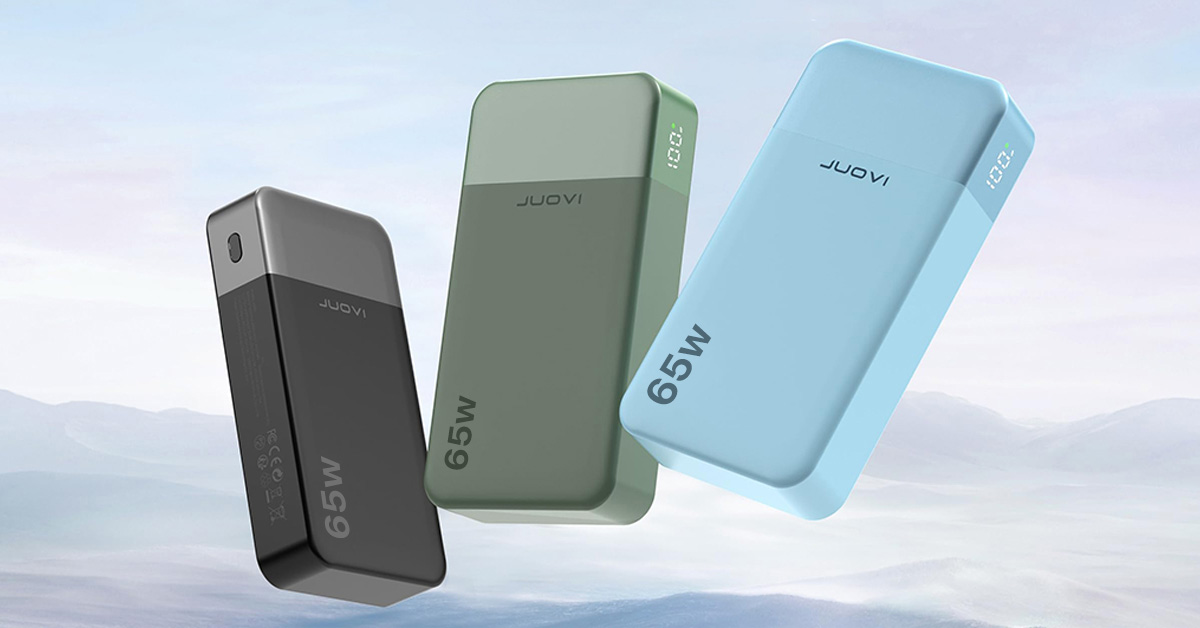 Amazon.com: JUOVI 65W Portable Charger for Laptop Power Bank