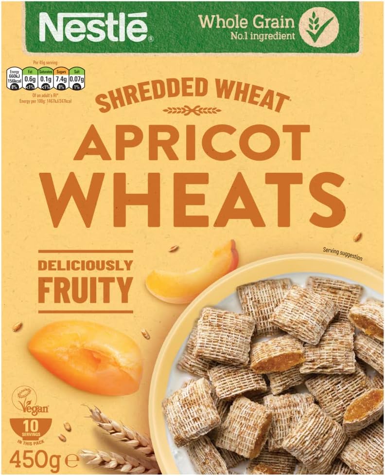 Nestlé Shredded Wheat Apricot Wheats 450g Amazon.co.uk Grocery