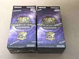 遊戯王25th QUARTER CENTURY CHRONICLE 2BOX Yugioh Card 25TH QUARTER CENTURY CHRONICLE Side :PRIDE