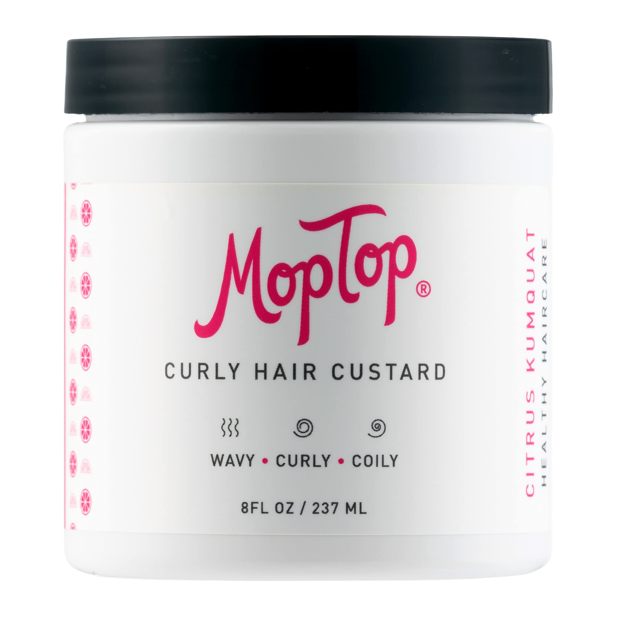 MopTop Curly Hair Custard Gel for Fine, Thick, Wavy, Curly & Kinky