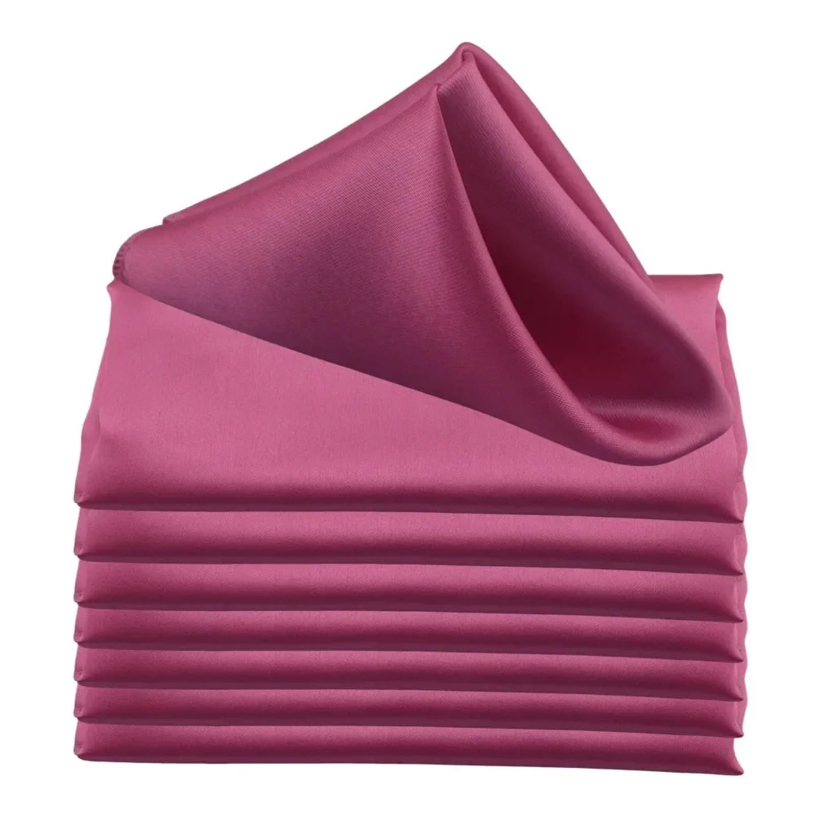 Table Napkins 30pcs 30cm Satin Square Napkins Handkerchief Table Dinner Napkin For Wedding Party Decoration Birthday Christmas Cloth(Color11)