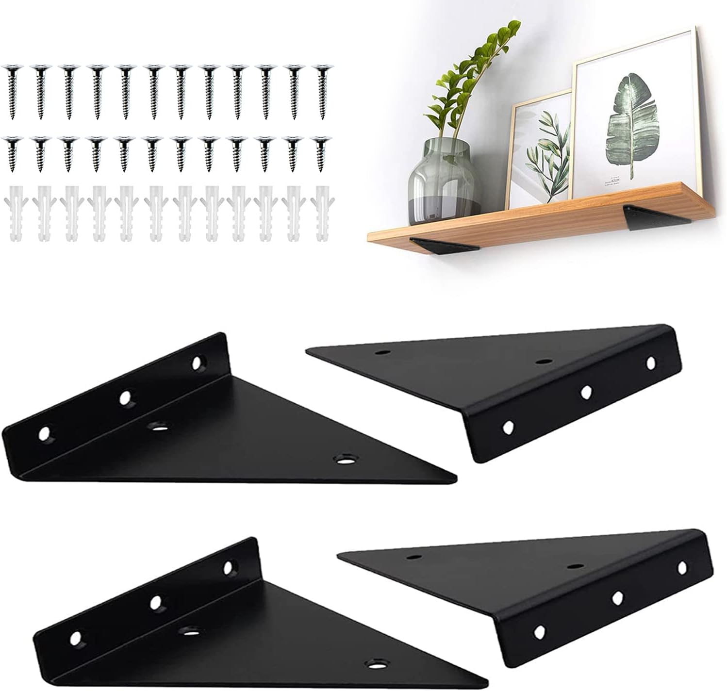 Floating Shelf Brackets 5 Inch Floating Shelves Brackets Wall Brackets