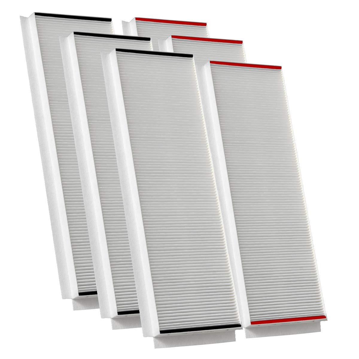 KWL Luftfilter für Wernig Comfort-Vent Q 350/600 | 3 Pollenfiltersets G4+F7 | 3x Paneelefilter Z/Line Karton 160x500x23 mm. G4 + 3x Paneelefilter Z/Line Karton 160x500x23 mm. F7 | EFS 350 | 600 GF