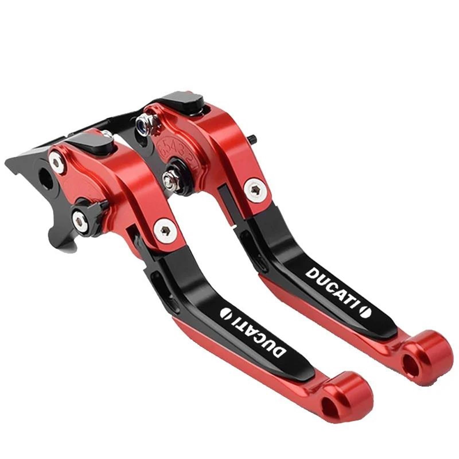Per DUCATI MONSTER 696 796 695 620 400 Moto CNC Pieghevole Allungabile Moto Freni Leve Frizione Leve(WITH LOGO P1)