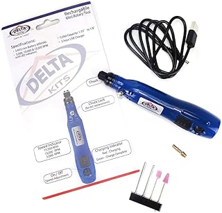 Delta Kits Mini Rotary Tool Drill - Professional Rock Chip Windshield Repair Tools