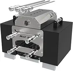 Hot Box Churrasqueira a Bafo e Sem Fumaça para Apartamento - Carvão - Preto ou Aço Inoxidável