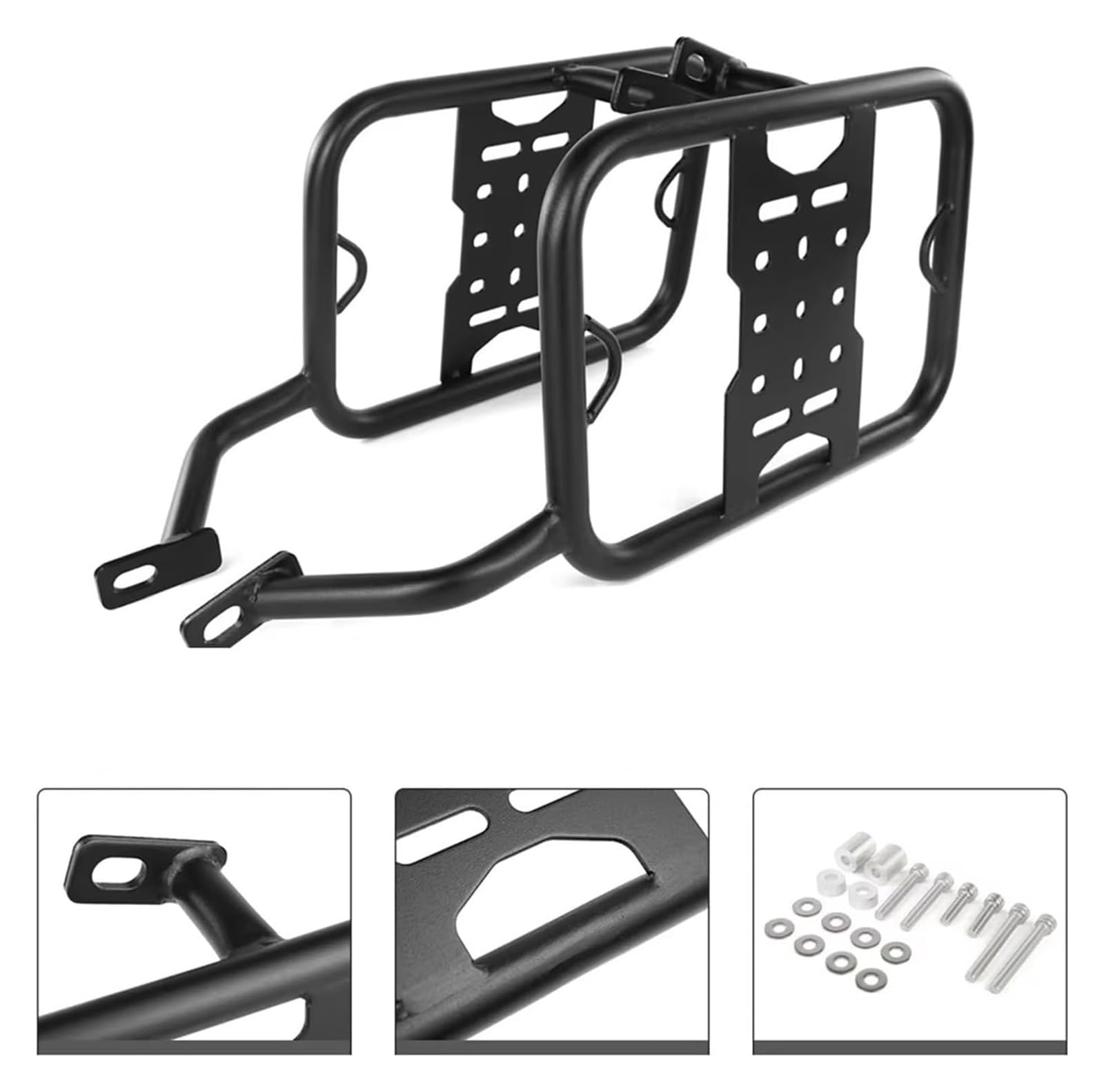 Motocicletas portaequipajes Trasero para Suzuki para DR 650 1996-2023 2024 2025 para DR650 Portaequipajes Laterales Soporte para Alforjas para Motocicletas para