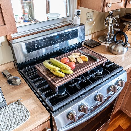 Half-Wooden-Stove-Top-CoverNoodle-Board-Stove-Cover-Cutting-Board-Wood-Stove-Covers-with-for-Gas-stove-top-and-Electric-Gas-Stove-Cover-BoardOver-the-Stove-Cutting-Board-Walnut