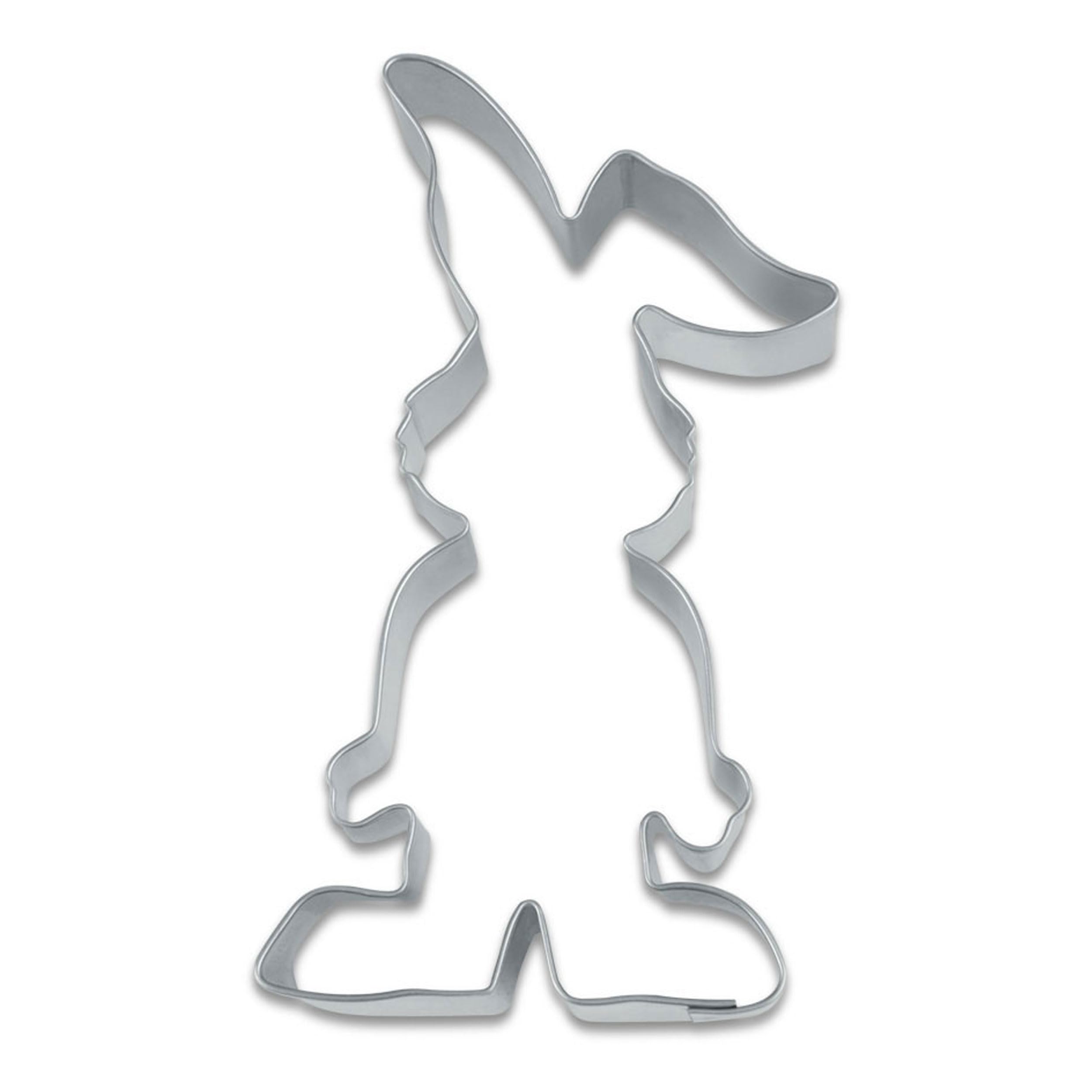Stampino Per Biscotti Coniglio Con Orecchie Lunghe – Acciaio Inox 8,5 Cm - 6