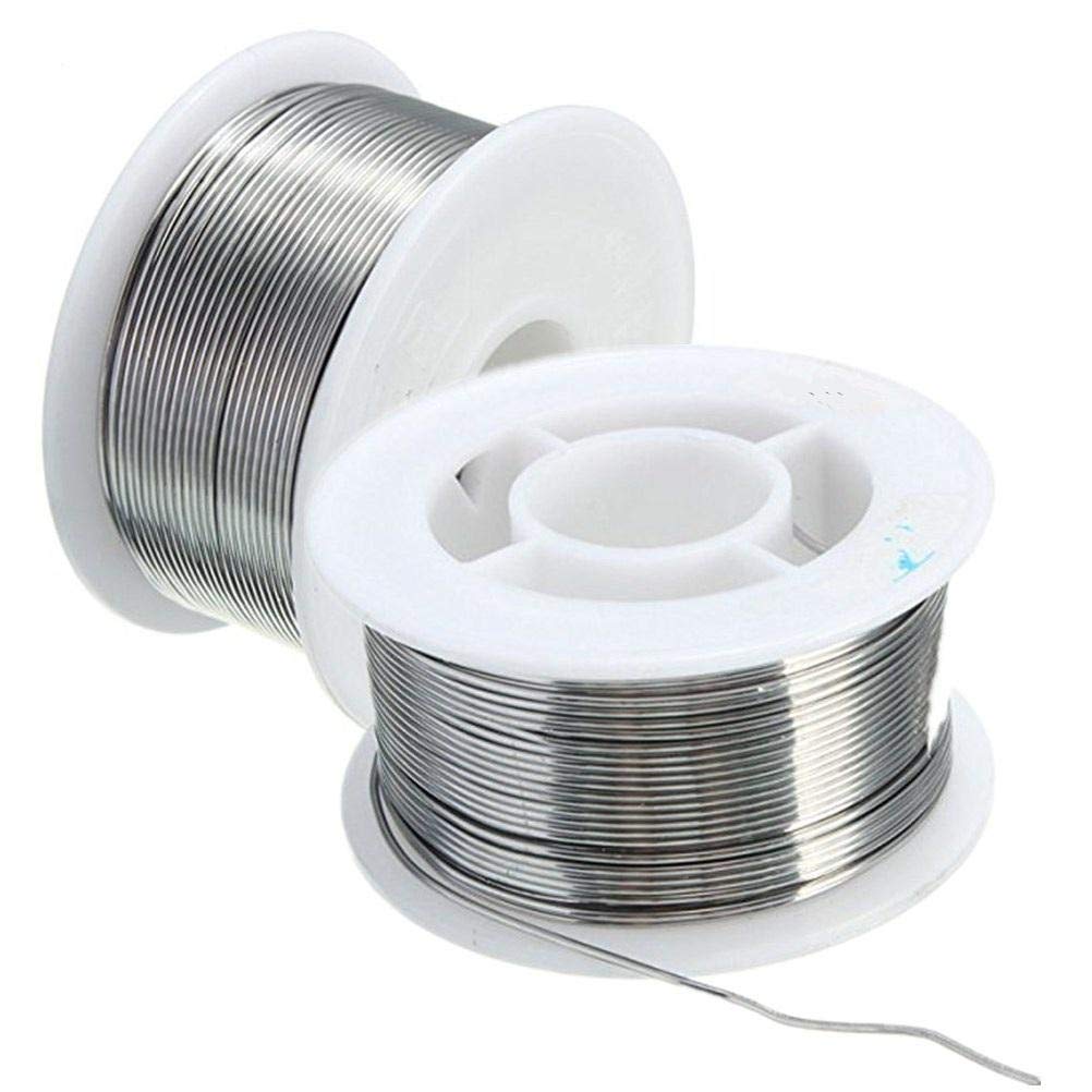 SCIENISH Electrical Soldering Solder Wire Lead Rosin Core Solder 0.8mm 50g 1mm 1.2mm 1KG (50g, 0.8mm)