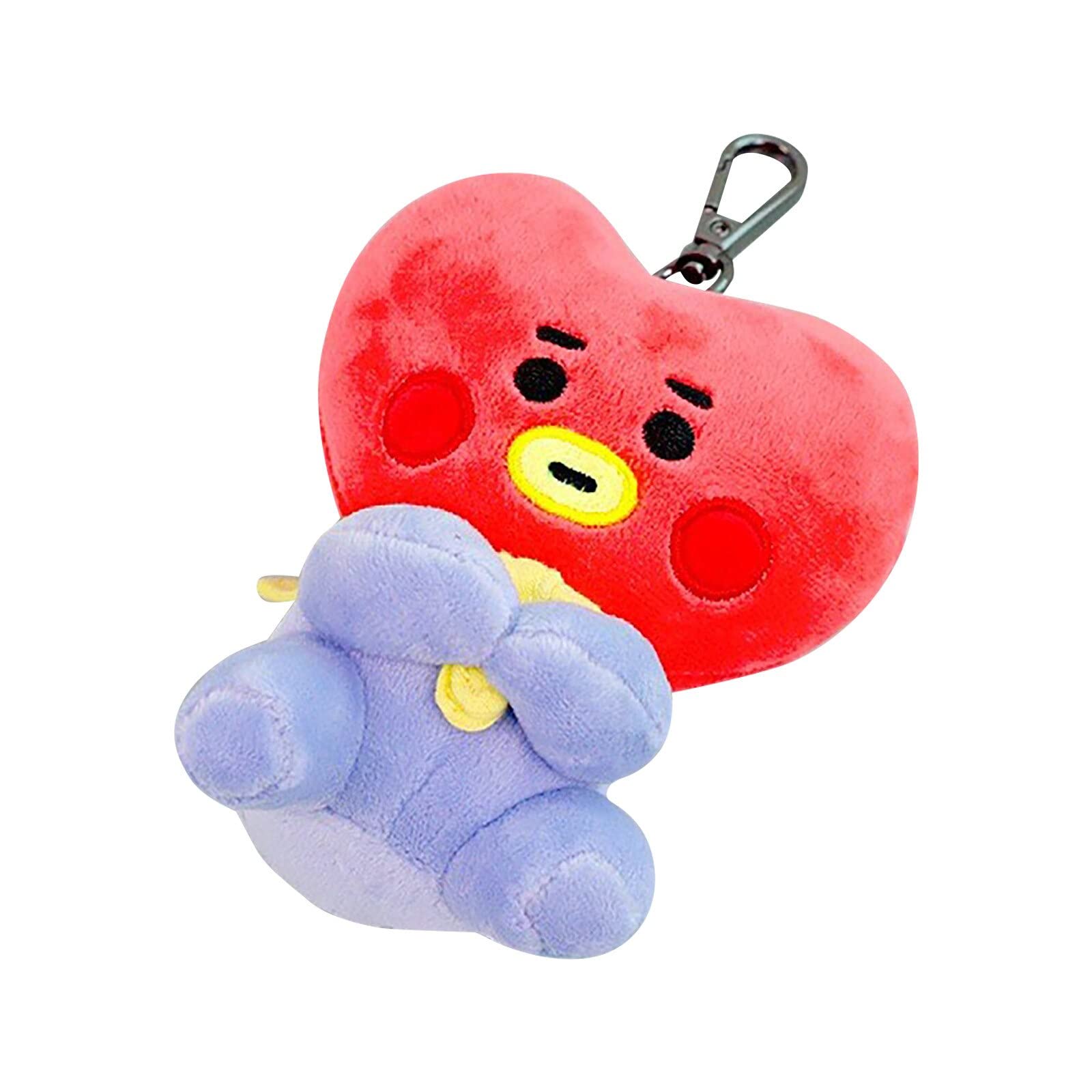Kawaii Kart | BTS BT21 Baby Sitting Plushy Soft Toy with Metal Hook | BT21 Toy Gift Statue Merchandisefor BTS Army and Kpop Lovers (Size - 12 cm) (Tata) (B0BT1P3CXK) Amazon Price History, Amazon Price Tracker