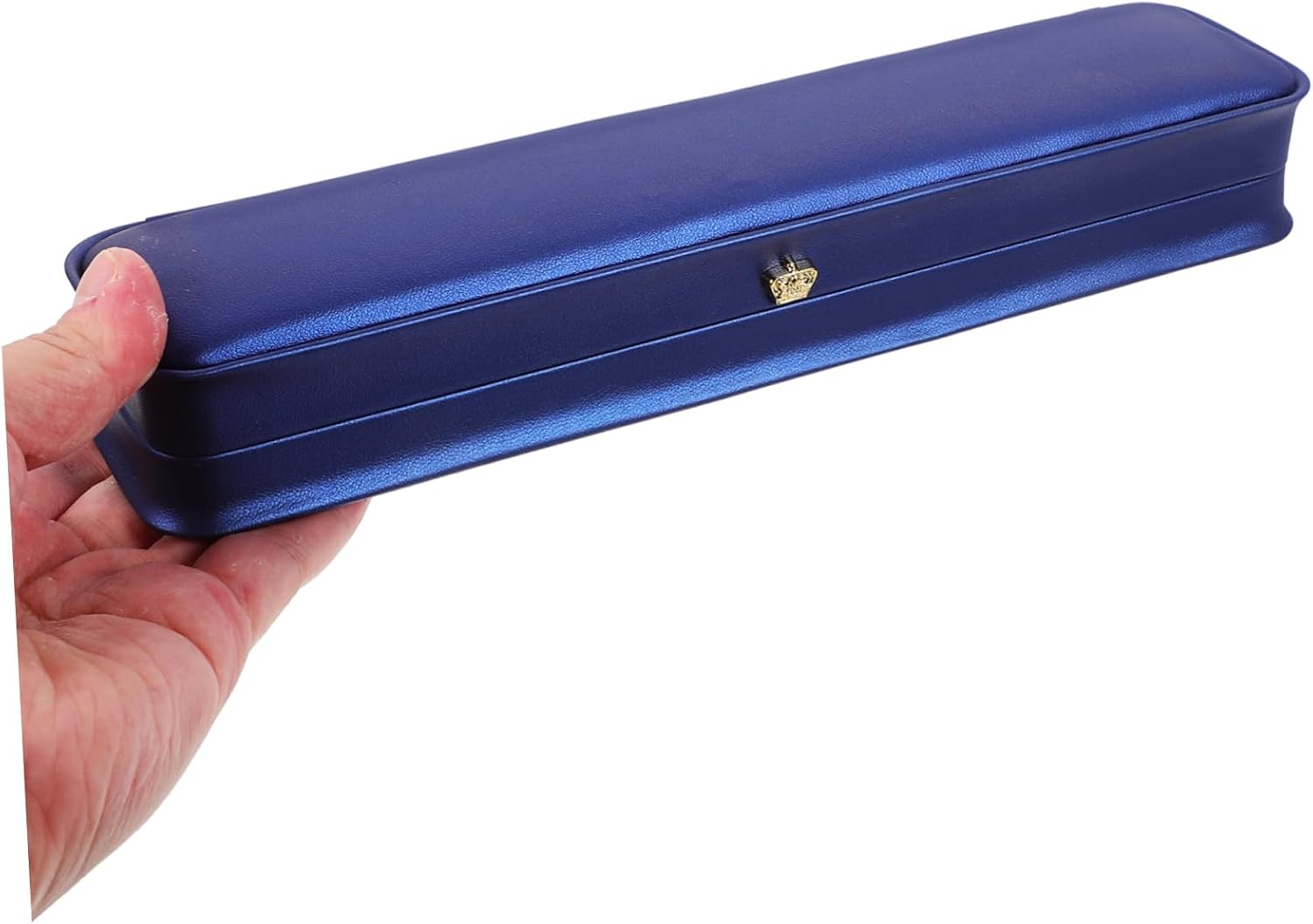Elegant Crown Jewelry Box for Necklace, PU Leather Storage Case image 2