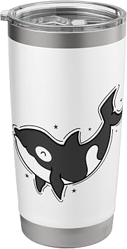 Orca big Whale Animal Stainless Steel Insulated Tumbler