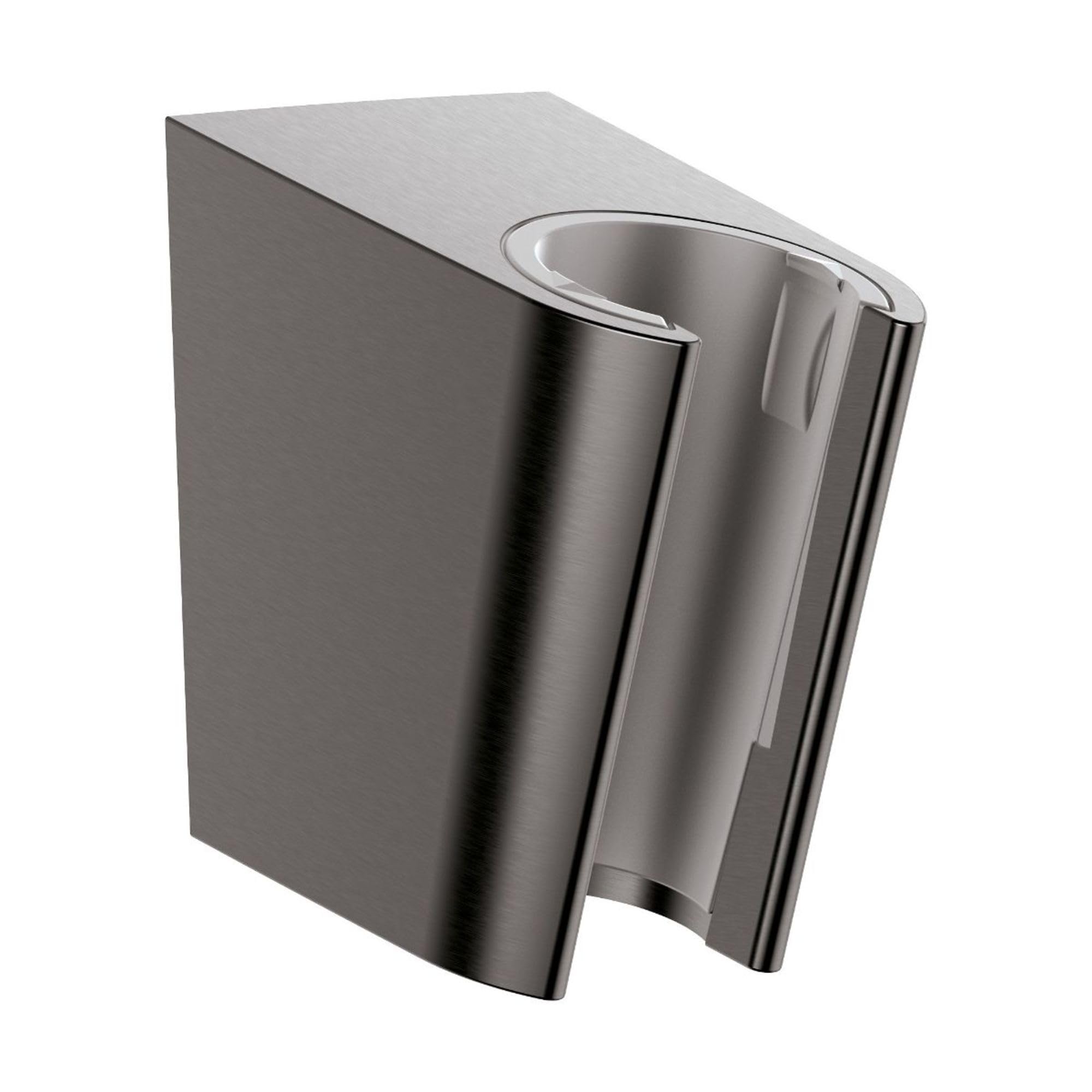 hansgrohe Porter S Shower Head Holder Brushed Black Chrome
