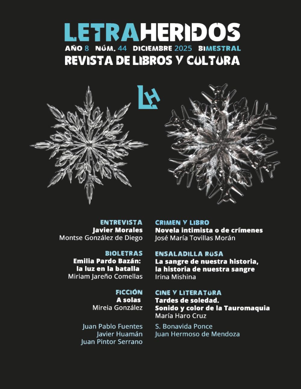 Letraheridos. Año 8. Núm. 44. Diciembre 2023. Bimestral: Revista de libros y cultura