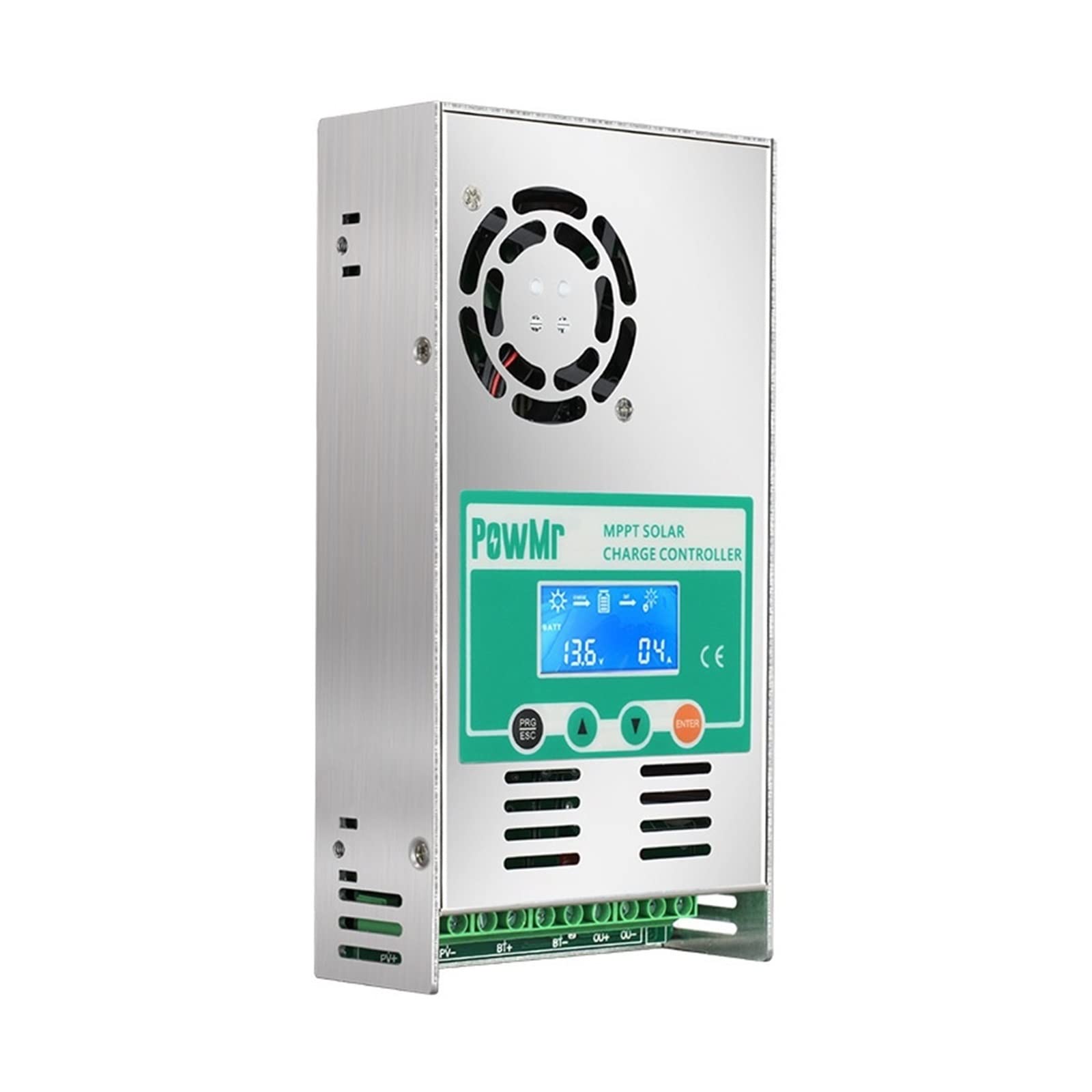 Solar Controller, MPPT Solar Controller 60A 12V-48V Photovoltaic RV Home Energy Storage Control System
