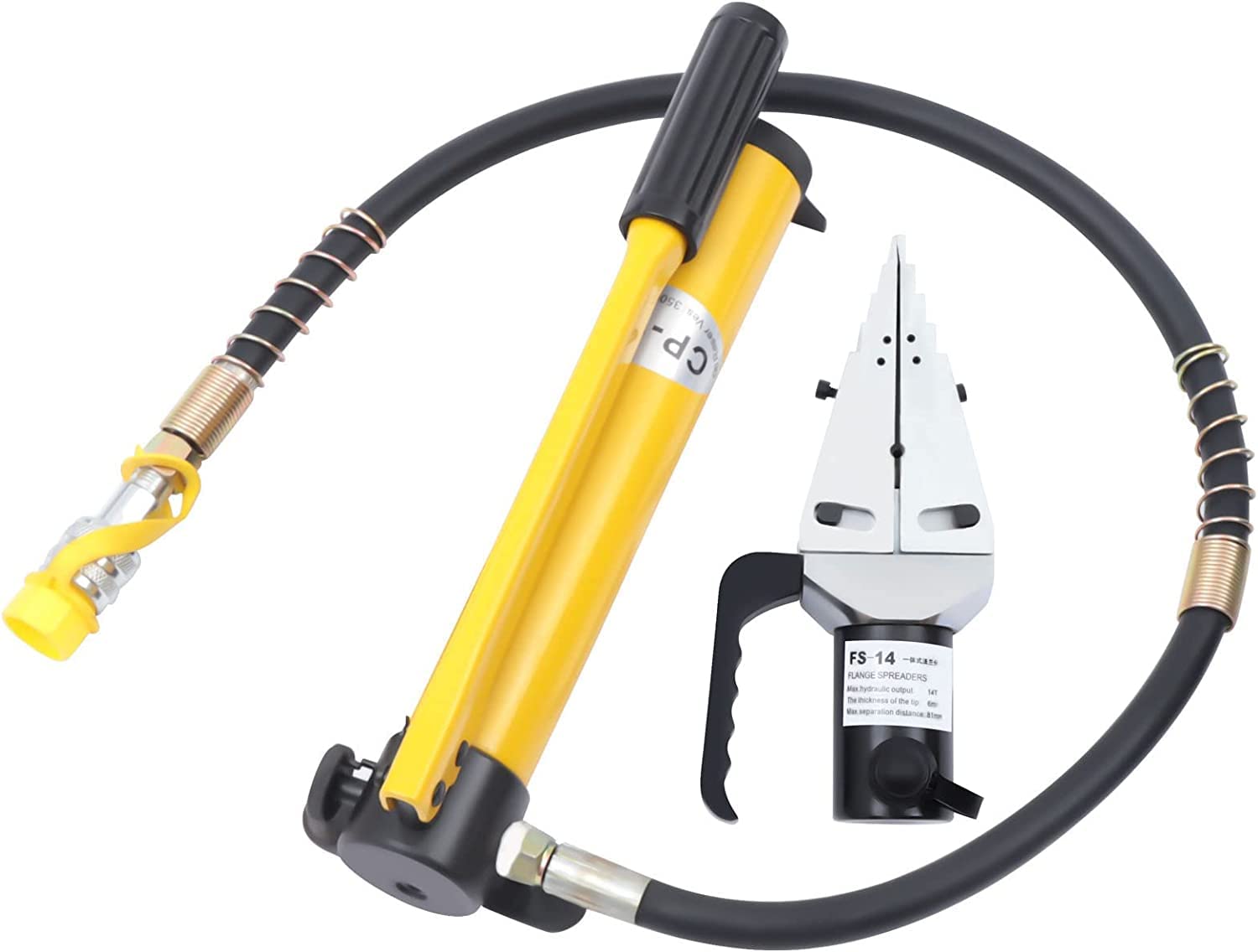 Divaricatore per flange idraulico portatile Split Type 14T Strumento per divaricatore idraulico Pompa di espansione per flange idrauliche manuali Divaricatore per flange manuale Espansore per pinze