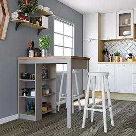 Bancada Cozinha Gourmet Ditália 3 Prateleiras Cd-1022