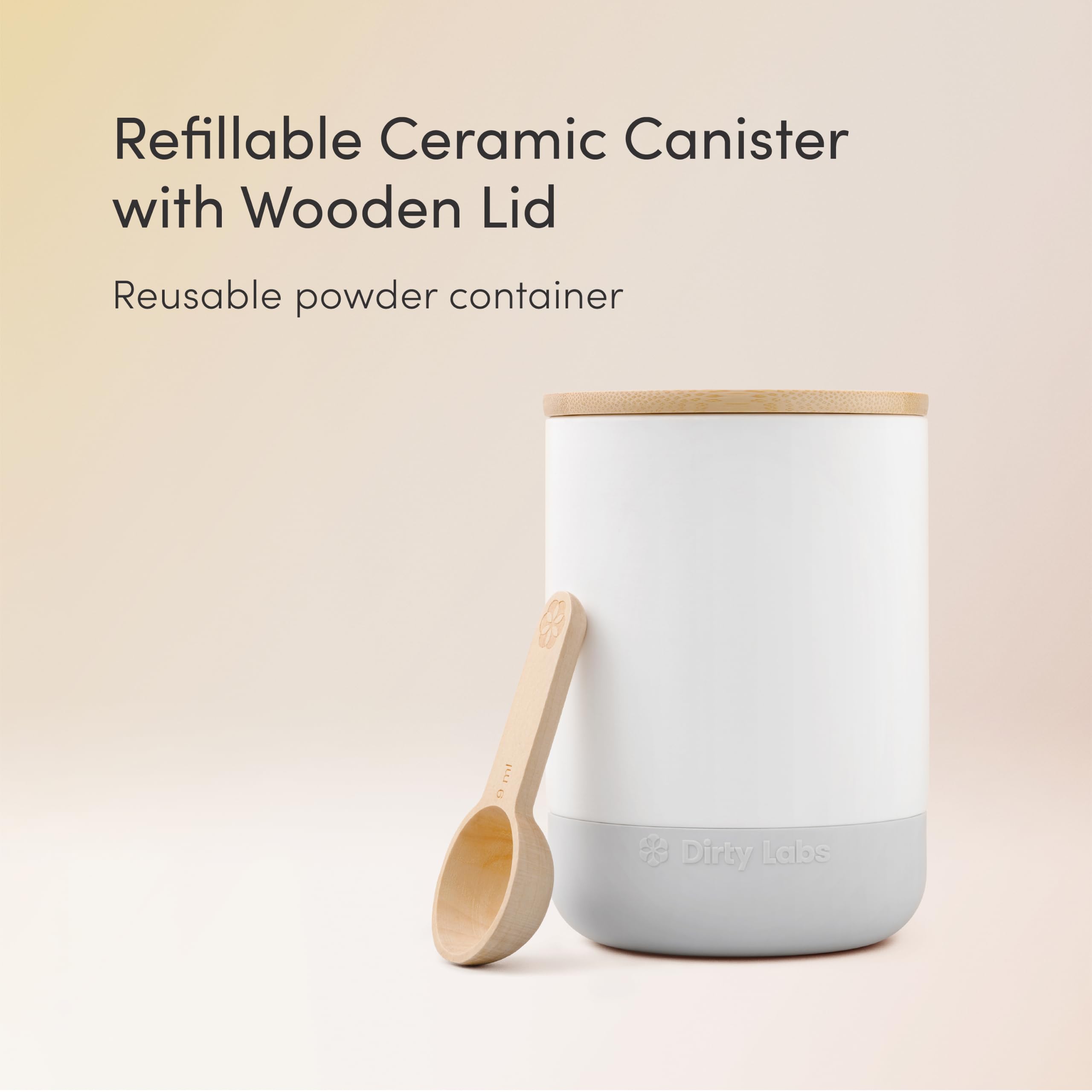 Dirty Labs Ceramic Canister - Refillable Storage -2