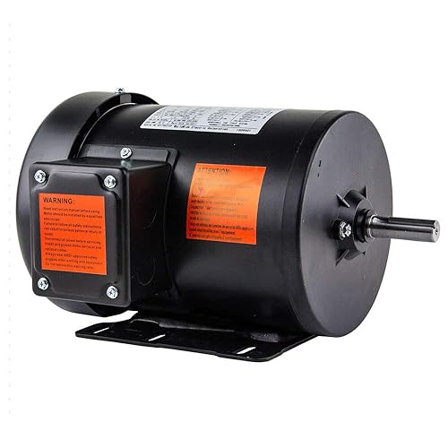 1 HP Motor eléctrico 3 Fase Premium Eficiencia 56H Marco 1800 RPM TEFC 230460 V
