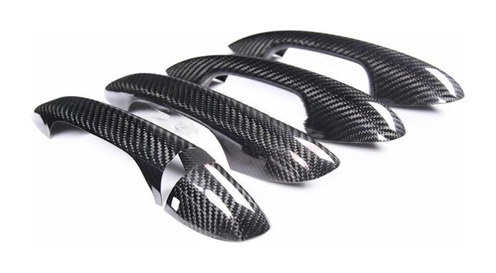 Hckclmbmzw One Color For Benz C E S Glc Gle Class W205 W213 X253 W222 C292 W167 W177 Rhd Car Inner Real Carbon Fiber Door Handle Cover Trim Door Handle Cover
