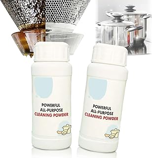 Powerful Kitchen All-Purpose Powder Cleaner, Foam Rust Remover Kitchen Cleaner, Kitchen Cleaning Powder for Grease, All Purpose Cleaning Powder All Purpose Cleaning Powder (Color : 2 * 110g)