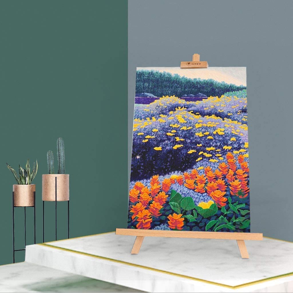 Caballetes grandes para exhibición de piso, soporte para exhibición de lienzo, caballete de estudio de escritorio portátil y ajustable en altura, soporte para exhibición de carteles, trípode para pin