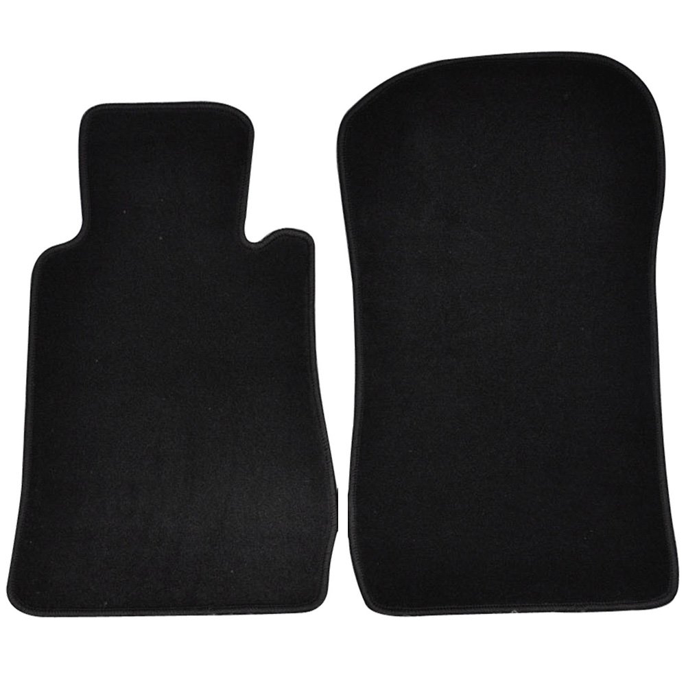 Fit 1998-2004 Mercedes Benz R170 Floor Mats Nylon Black | IKON MOTORSPORTS, Front Rear Carpet 1999 2000 2001 2002 2003