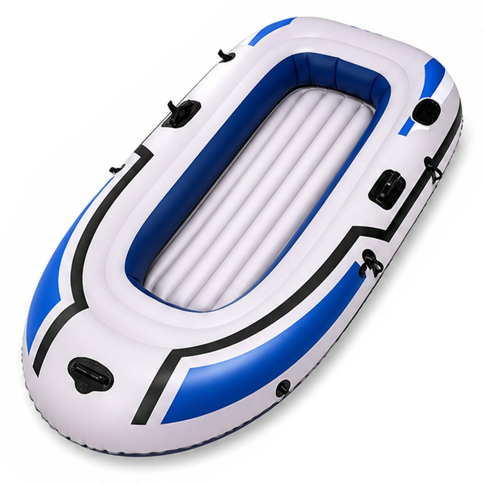 Kayak Gonfiabile 2-3 Persone, Barca In PVC Con 4 Camere D'Aria