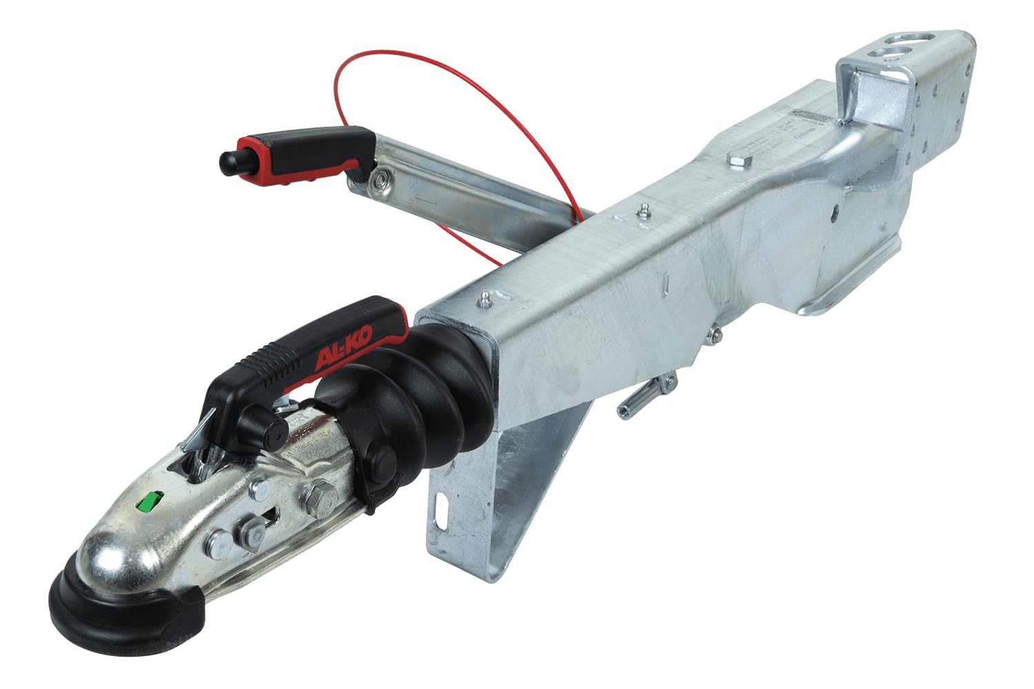 AL-KO Dispositivo de inercia con Enganche AK270 para Remolque 251S 1500-2600 kg Lanza Cuadrada 100 mm Freno de inercia Carga Vertical 100 kg Compatible 1637 2051