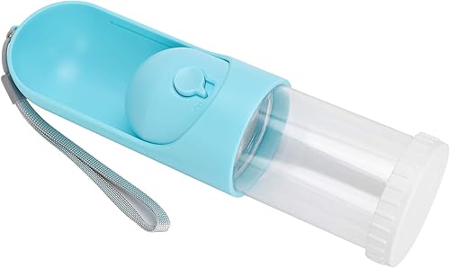 Miniatura 6 de Pet Collapsible Drink Bottle, Portable Water Dispenser for Dogs and Cats, Telescopic Travel Cup with Water Lock Button, Built - in Filter and