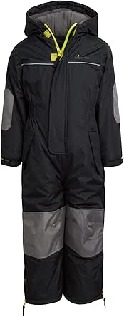 Wippette Boys Snowsuit  Waterproof Insulated Fleece Lined Jumpsuit  Winter Pram Snowmobile Ski Suit Coveralls (18M-7)