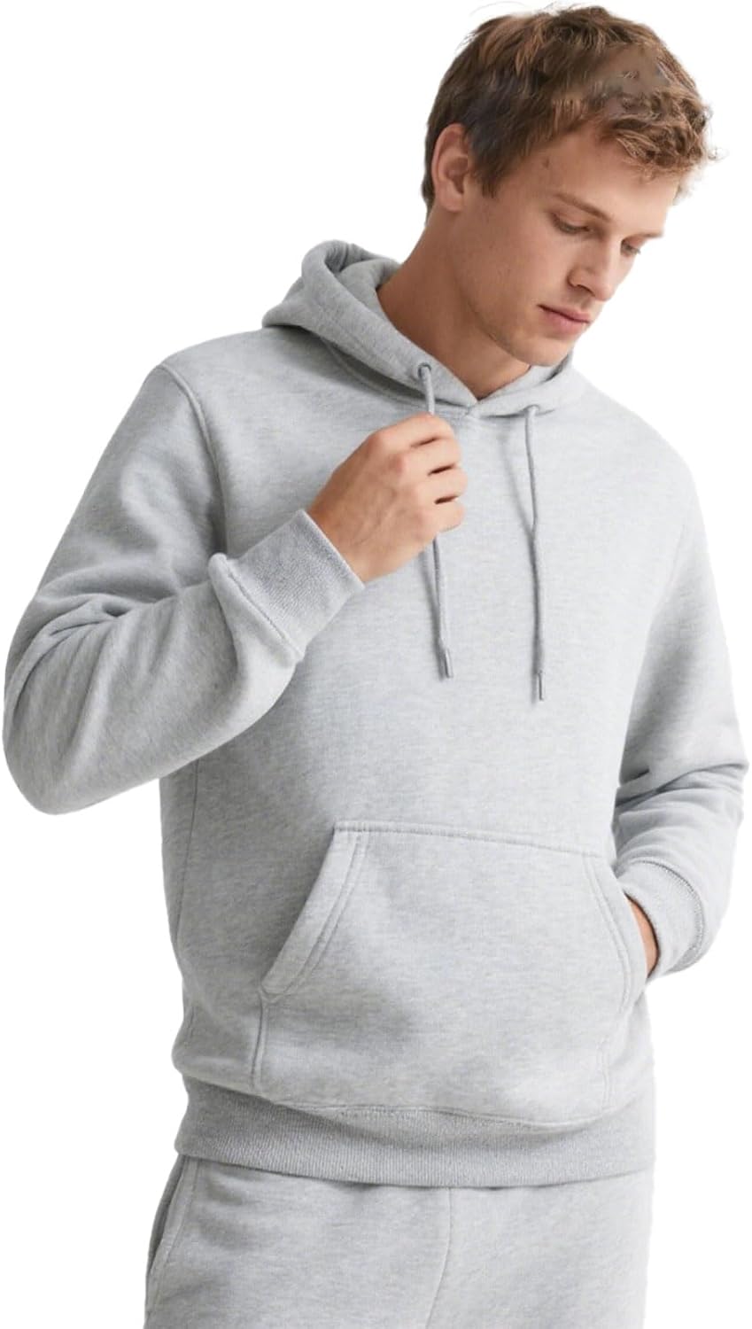 Men's Tacksuit 2 Piece Active Set Fleece Pullover Sweatshirt and Sweatpants Jogging Sweatsuit Outfit