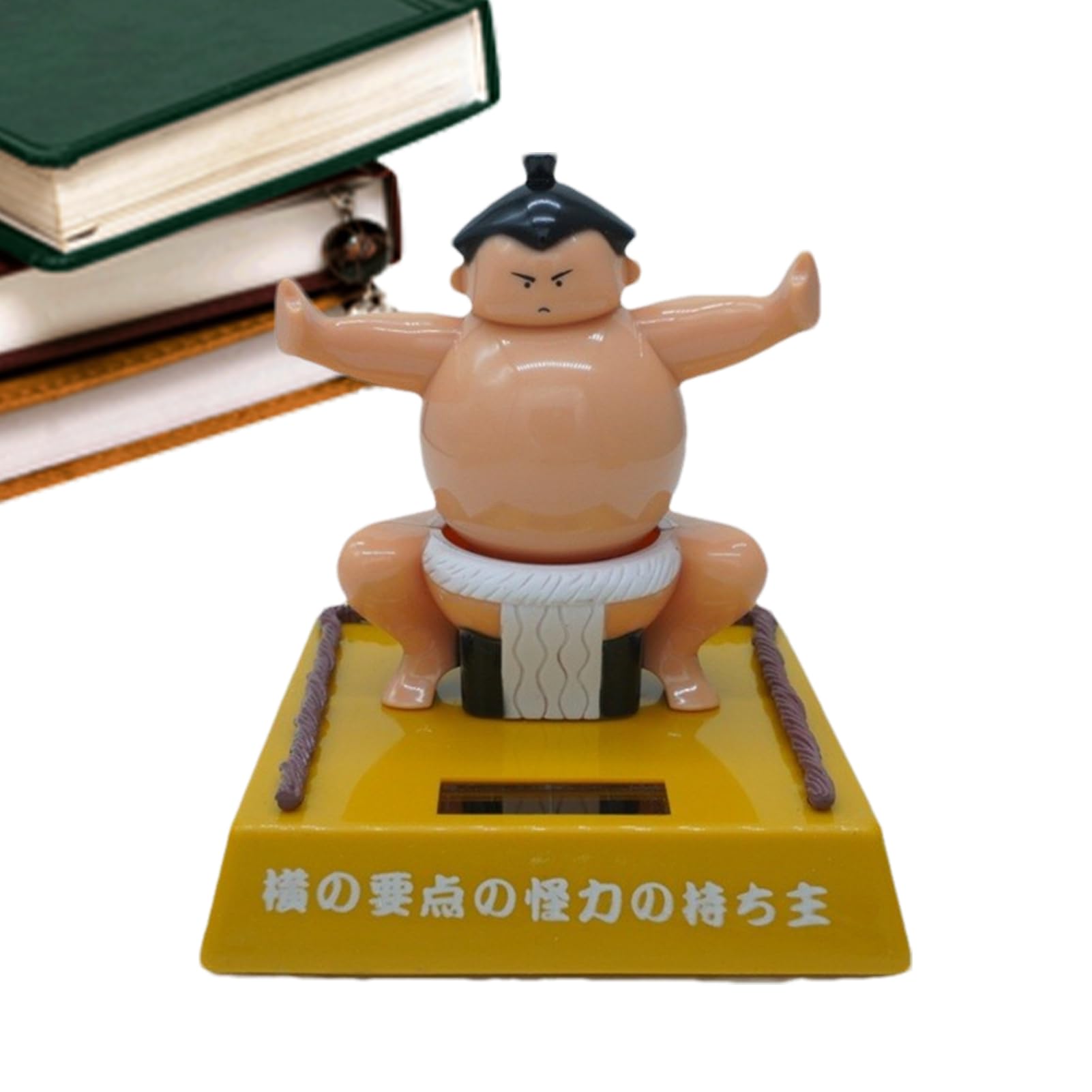 Figurita de sumo solar para regalo original: divertido adorno bobblehead para ni帽os y escritorios