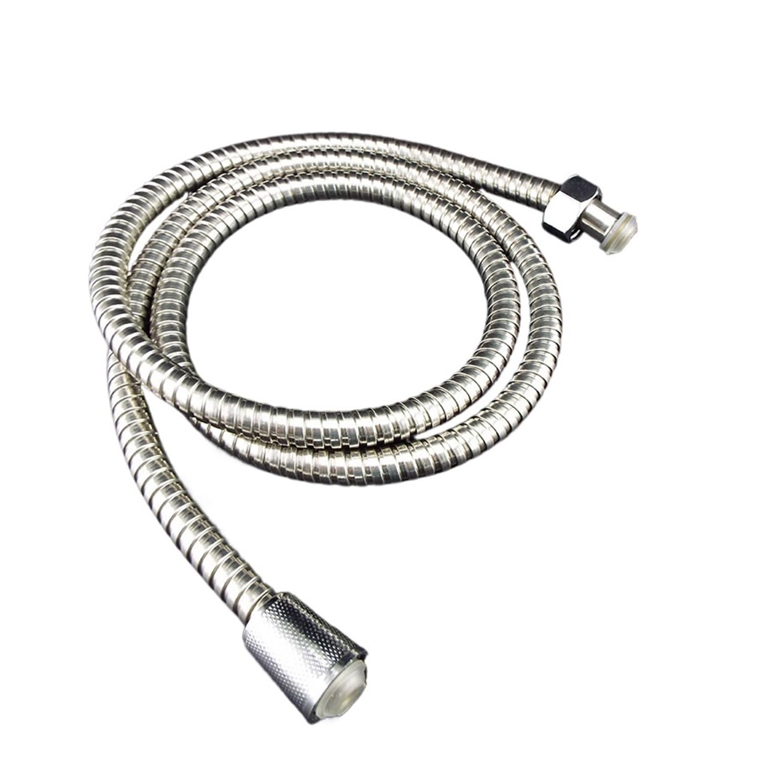 Shower Hose Flexible Water Shower Head Long Pipe Hose Tube Connector for Home Bathroom Shower Extension Plumbing Pipe Pulling Head(2M)