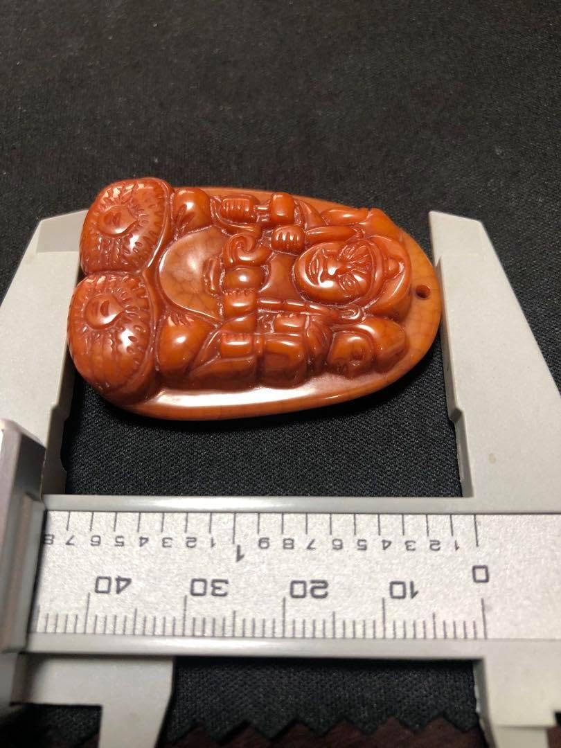 超希少上肯龍紋天珠‼️西蔵護摩供龍紋三面出世大黒天梵字七眼天珠