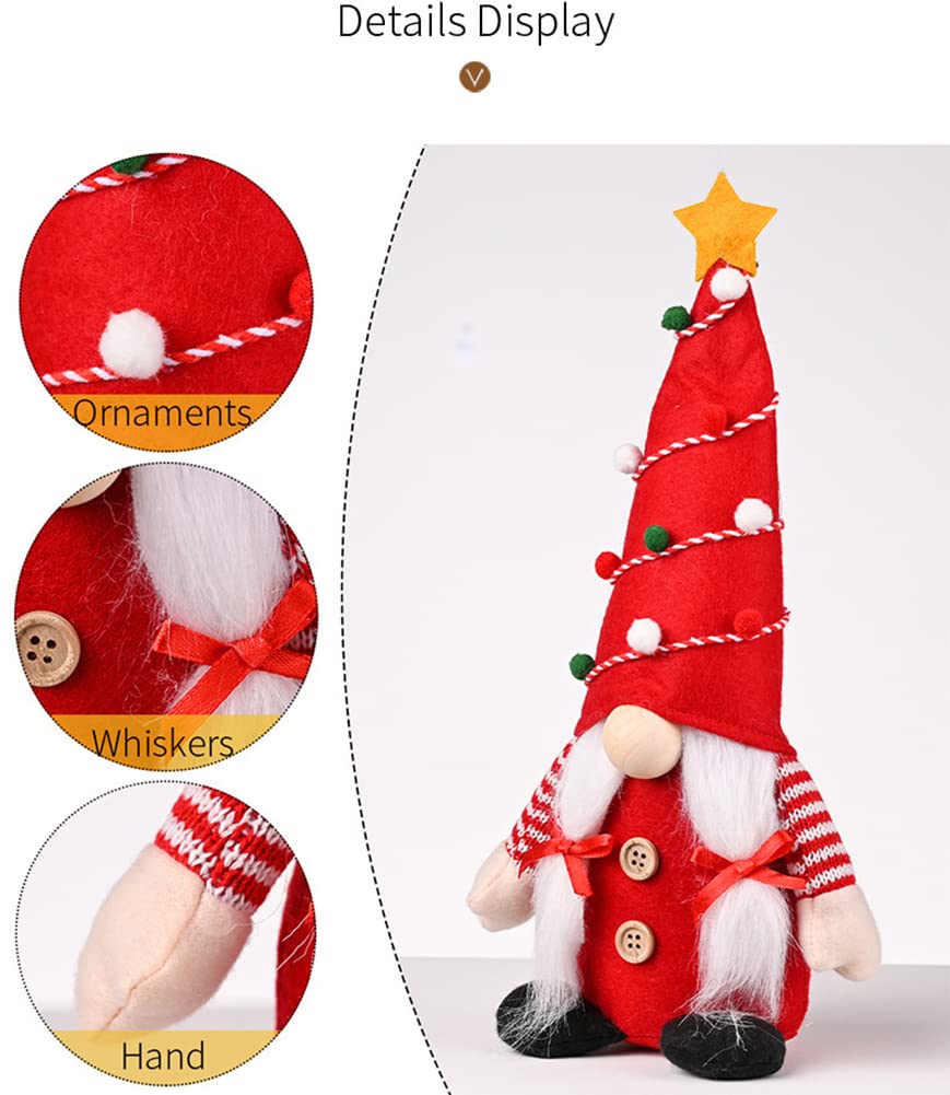 Ozdoby świąteczne gnomy do domu, 5 paczek ręcznie robionych szwedzkich ozdób Tomte Gnome skandynawski święty elf, dekoracje świąteczne Home Decor #12/780