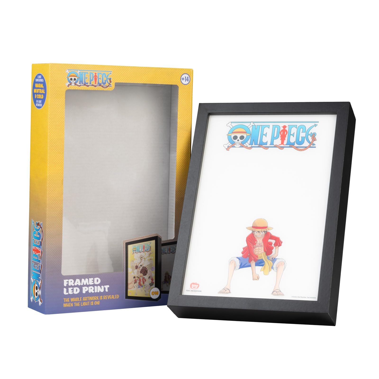 Grupo Erik Mood Light Framed Prints - One Piece Manga Gifts, Multicolour, 20 x 28 x 5 cm - Image 2