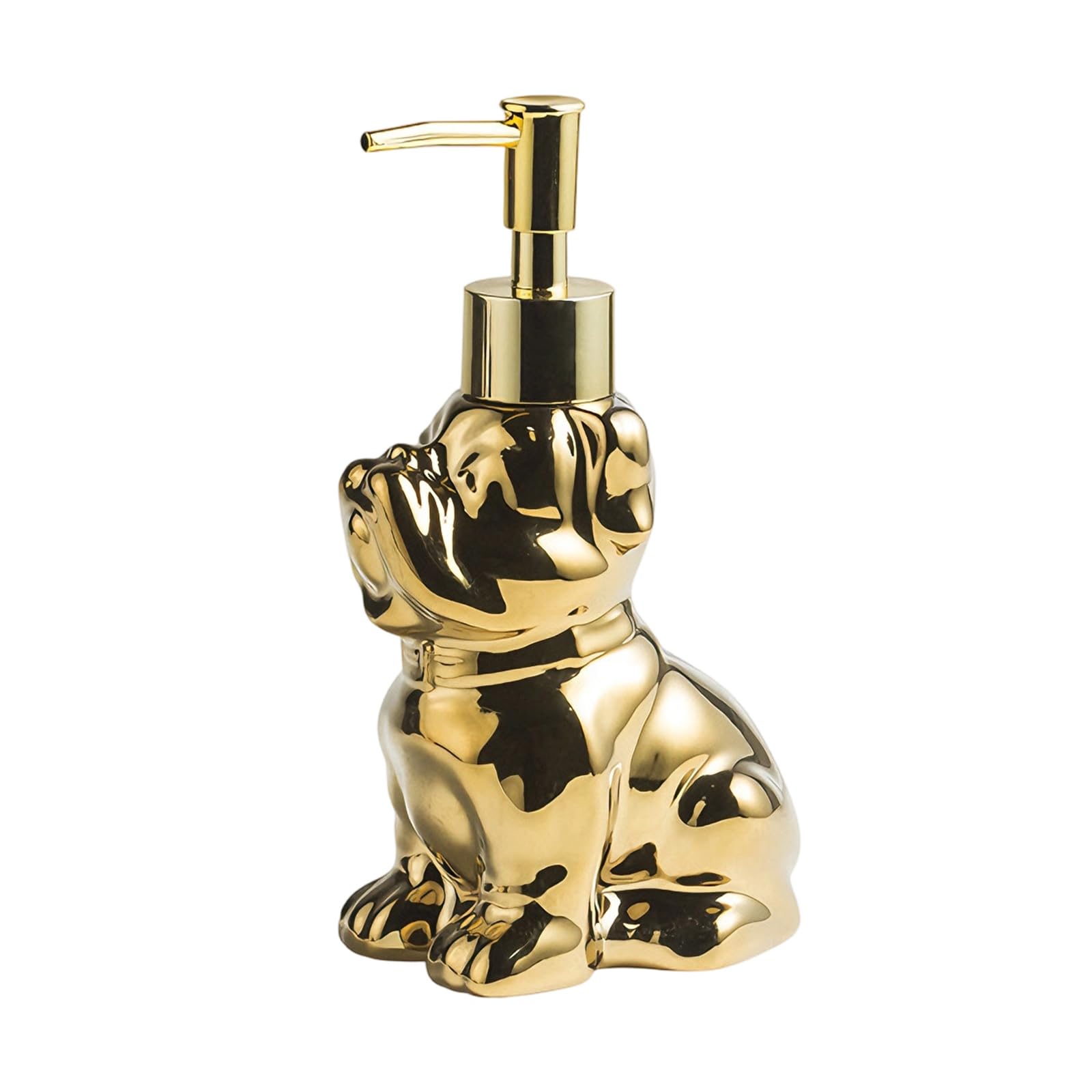 Ceramic Lotion Dispenser Decorative Soap Container Bottle for Stylish Bathroom Countertop and Kitchen Modern Decoration Ceramic Soap Dispenser